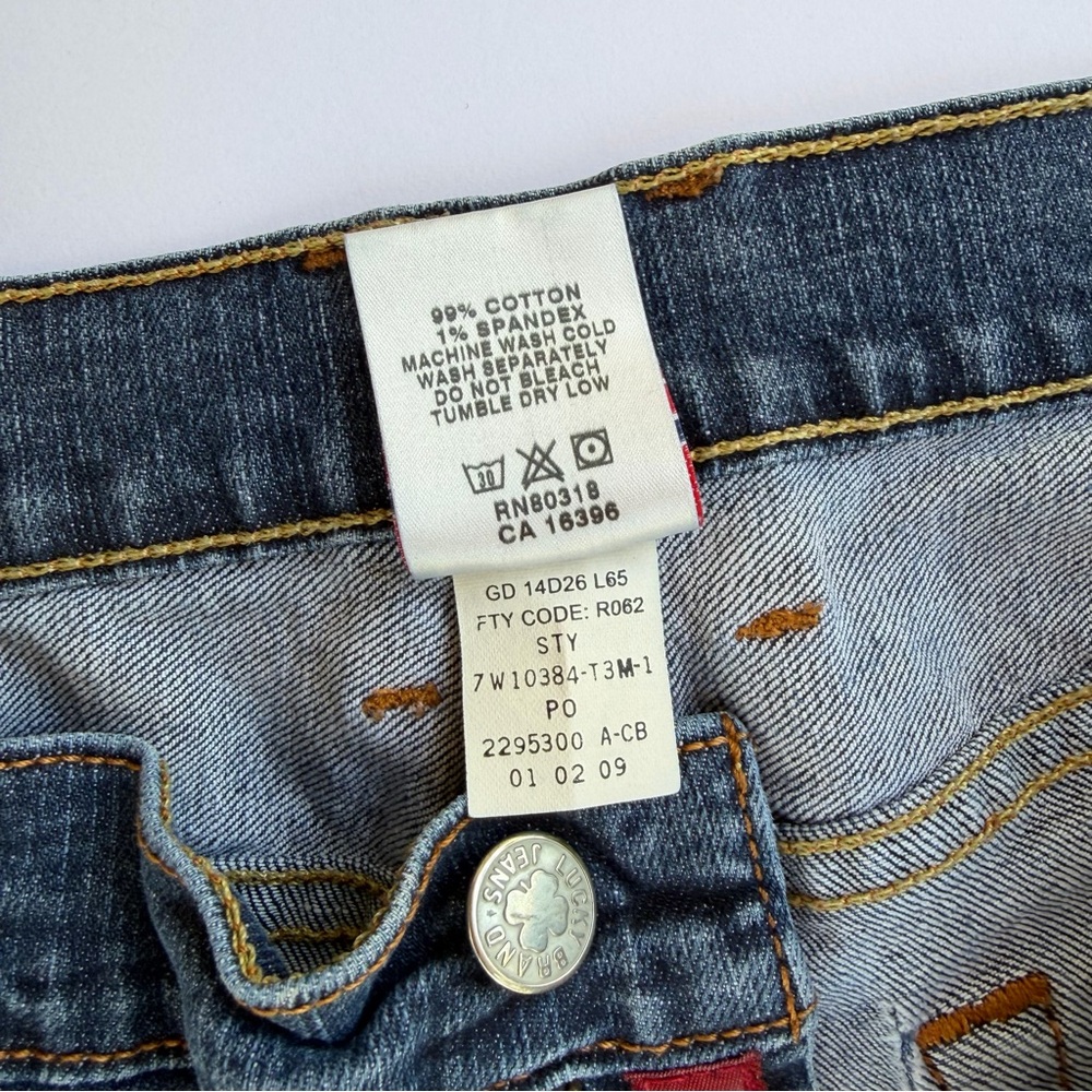 Woman’s Vintage Lucky Brand🍀 Denim Jeans Size 30 - Picture 8 of 11